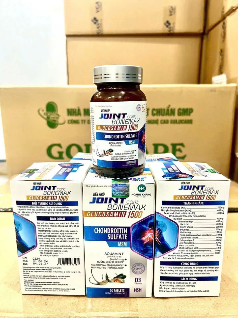 viên khớp joint glucosamin 1500 - Hoàng Khang