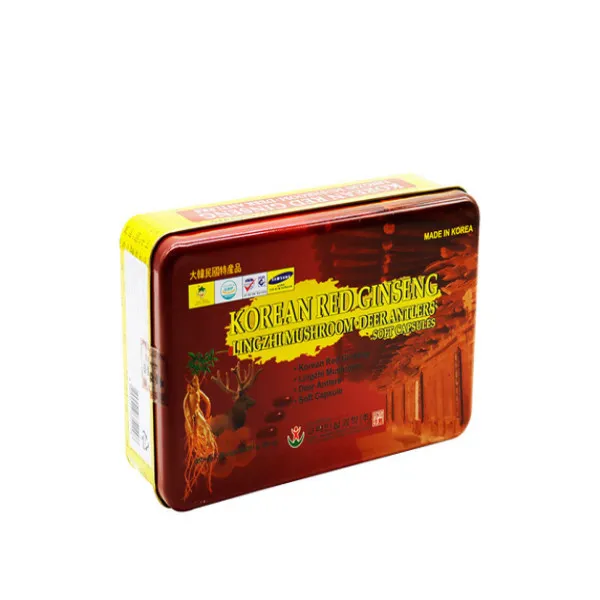 Viên Nấm Linh Chi Hồng Sâm Hàn Quốc Và Lộc Nhung Korean Red Ginseng _Hq (H/120 Viên)