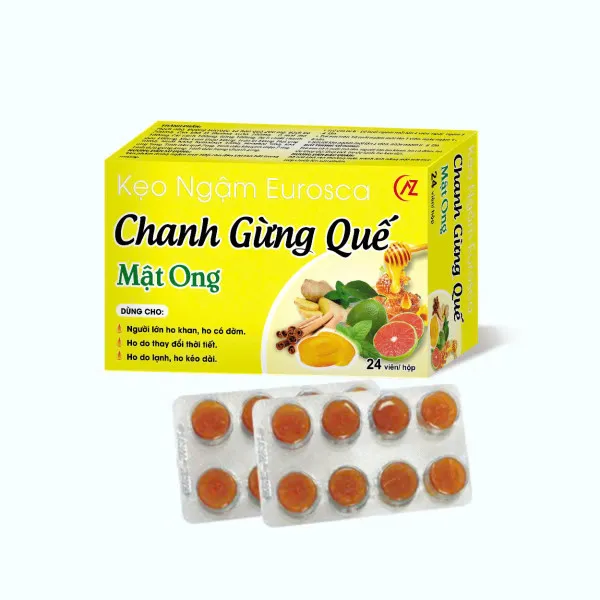 viên Ngậm Chanh Gừng Quế Vàng _Az (H/24V) K98