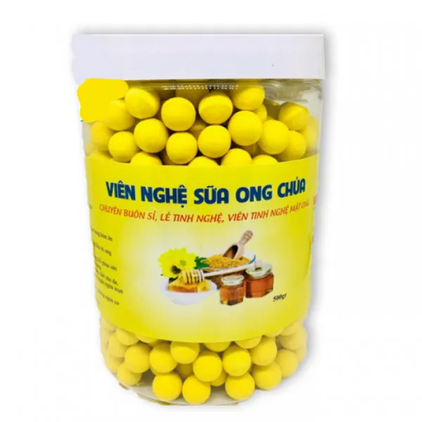 Viên Nghệ Sữa Ong Chúa _Ht (Hũ500G)