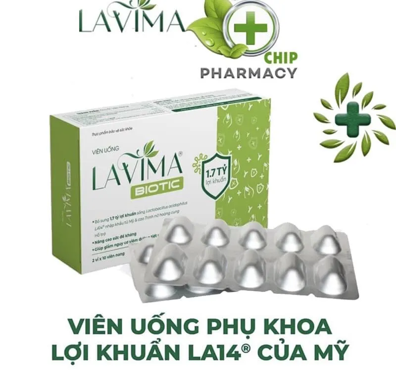 viên uống pk Lavima (H2vỉ 10vien)