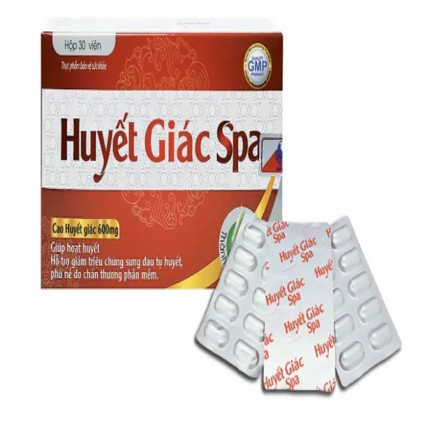 Viên Uống Tan Huyết-Huyết Giác Spa (H30V)