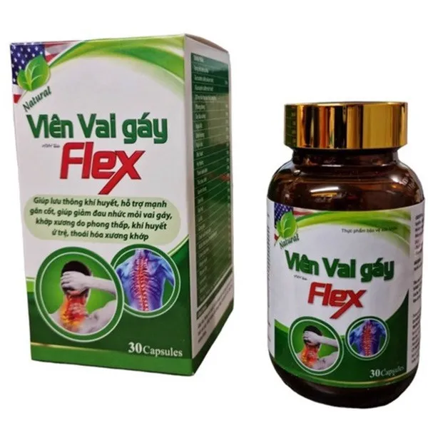 Viên Vai Gáy Flex (Lọ30V)