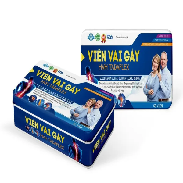 Viên Vai Gáy Glucosamin _Hộp Sắt (H/60V) K60H