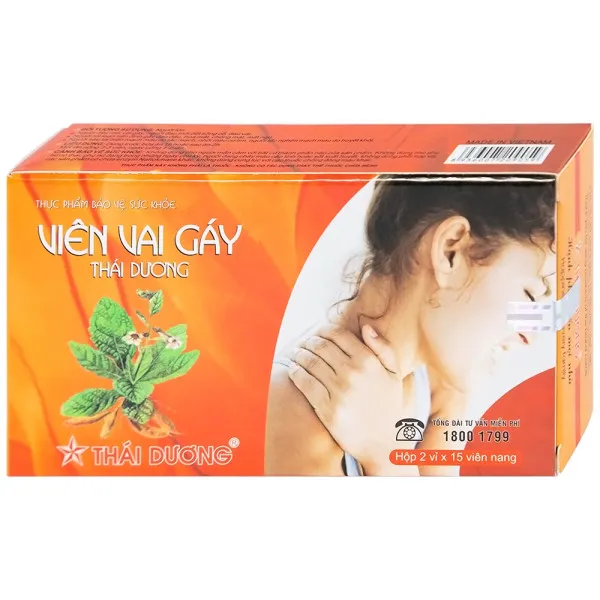 Viên Vai Gáy Thái Dương (Hộp30V) - To