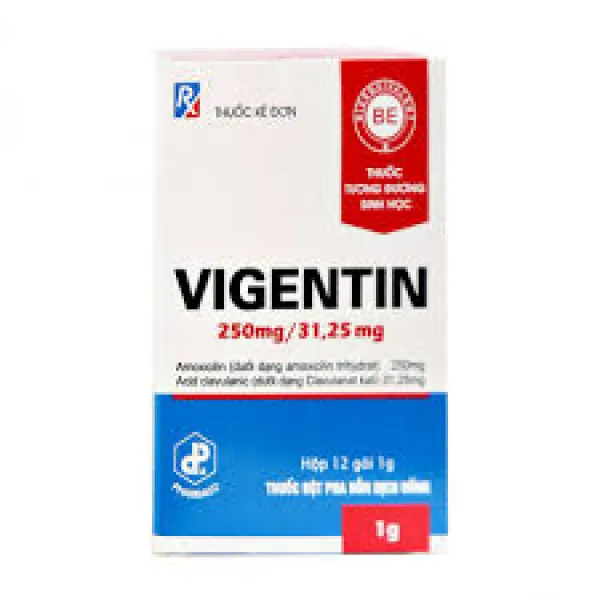 Vigentin 250Mg31,25Mg _Tw1 (H12Gói X1G)