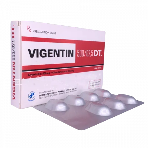 Vigentin 500Mg62,5Mg Pharbaco (H14V)