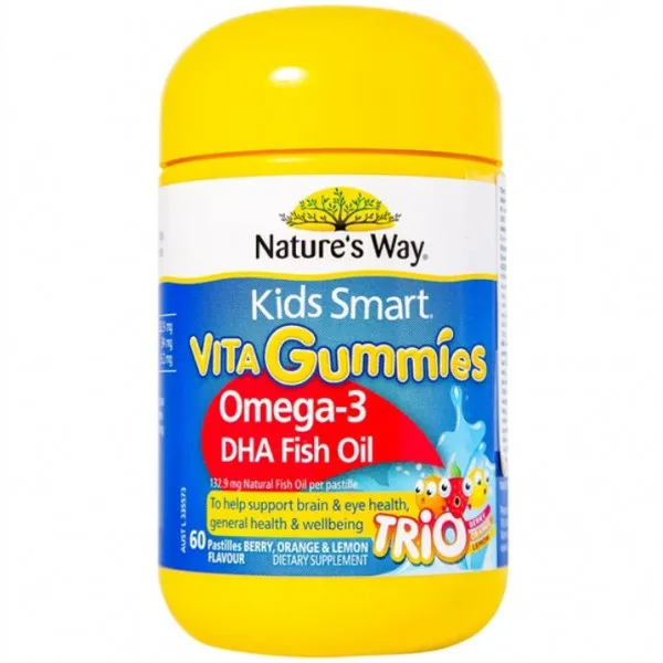 Vita Gummies Omega-3 Dha Fish Oil Nature's Way (L/60V)