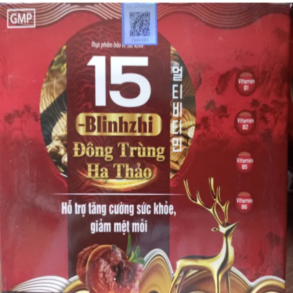 Vitamin 15B Omega Yn Đỏ Đậm