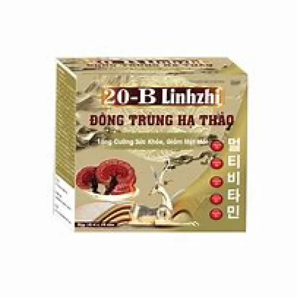 Vitamin 20B Linhzhi Đông Trùng Hạ Thảo Trắng (H/100V)