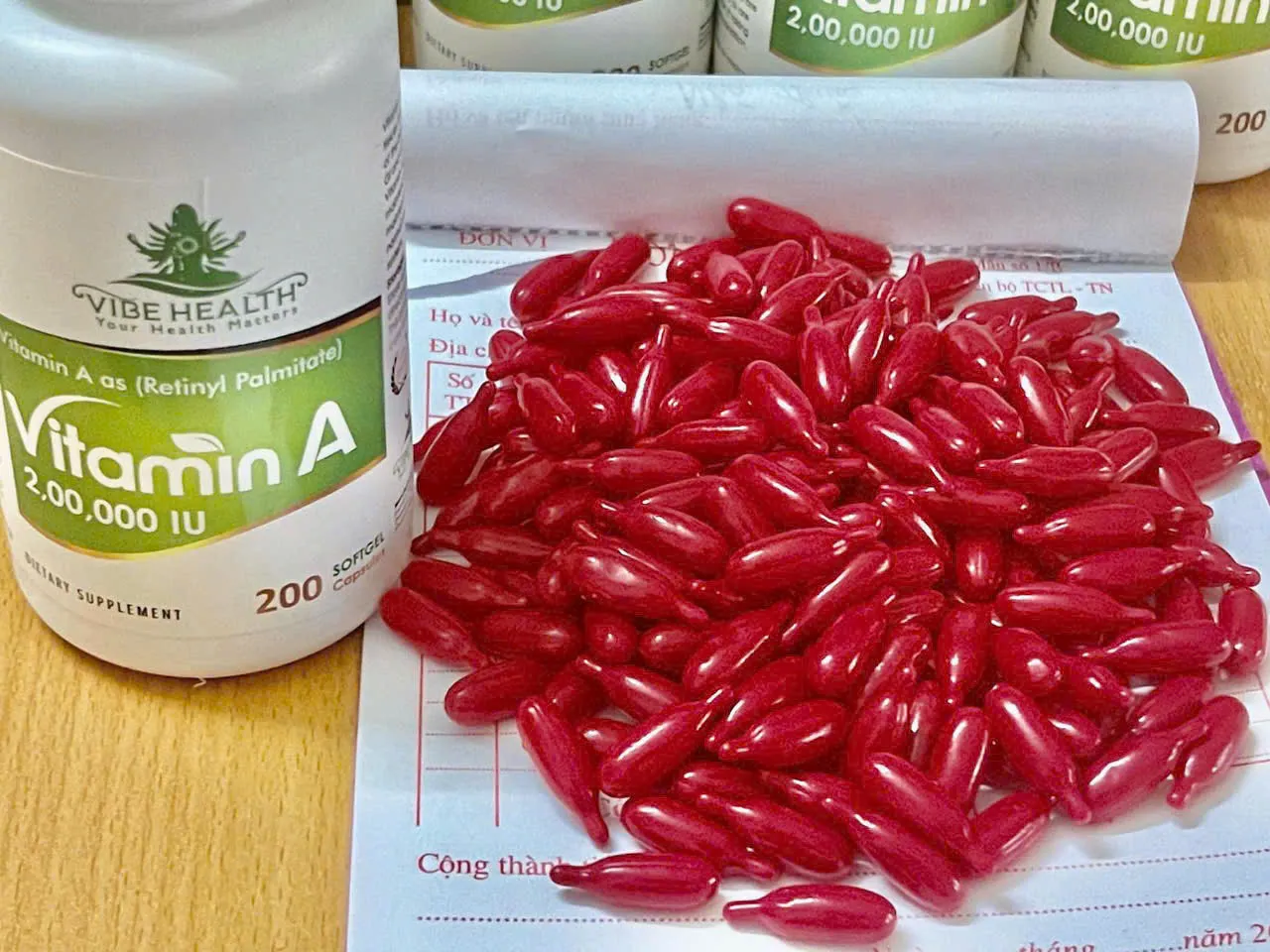 vitamin A lọ 200 viên