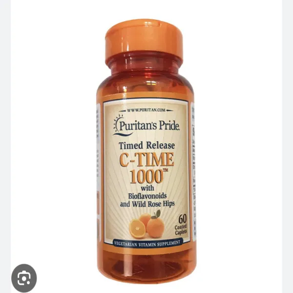 Vitamin C-Time 1000 Puritans Nl (L/60V)