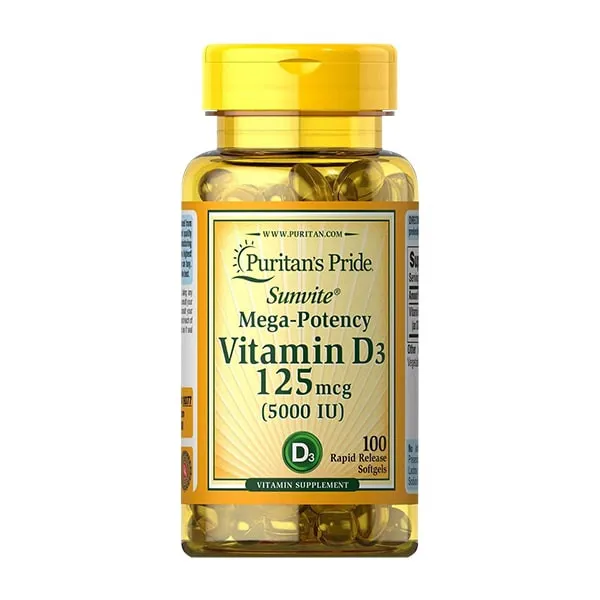 Vitamin D3 125Mcg Puritan's (L100V)