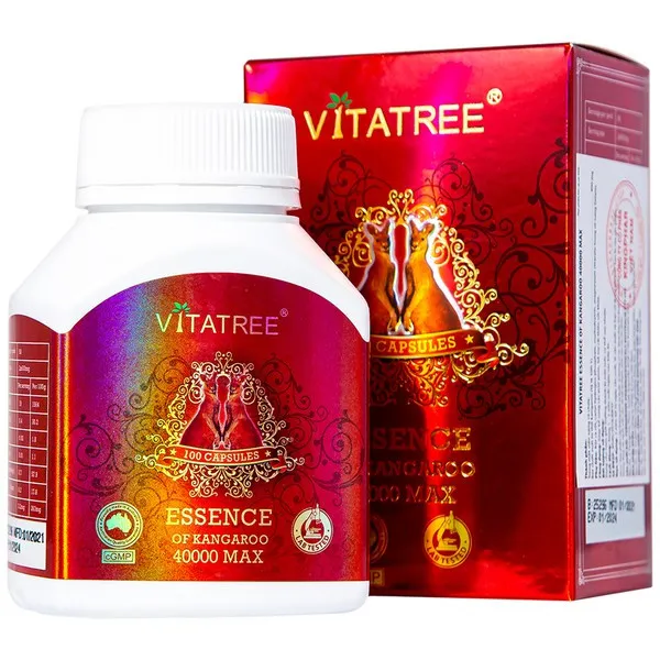 Vitatree Essence Of Kangaroo 40000 Max Sinh Lý Nam (H100V)