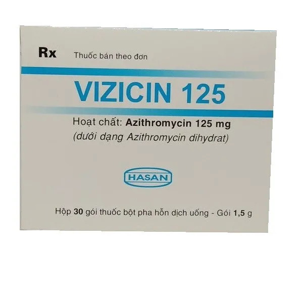 Vizicin Azithromycin 125Mg Hasan (H30G1.5Gr)