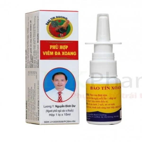 Xịt Phù Hợp Viêm Đa Xoang _Bảo Tín Đường (Lọ/15Ml)