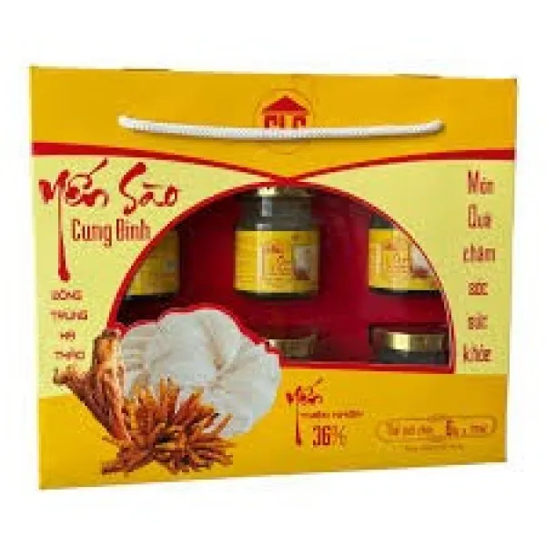 Yến Sào Cung Đình _Vàng, Clc (H/6 Hũ X70Ml)