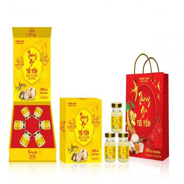 Yến Sào Thượng Gia Tổ Yến _ Vàng (H/6 Hũ/70Ml)