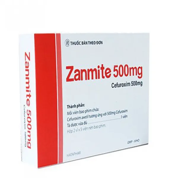 Zanmite Cefuroxim 500Mg Hà Tây (H10V)