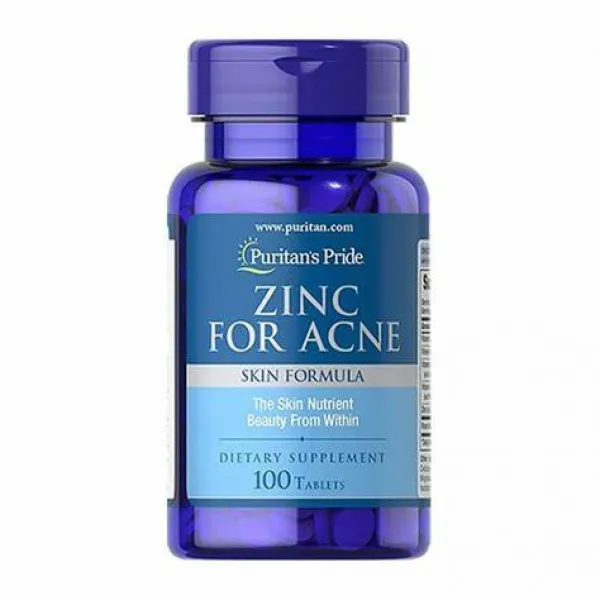 Zin C For Acne Puritan's Pride (L100V)