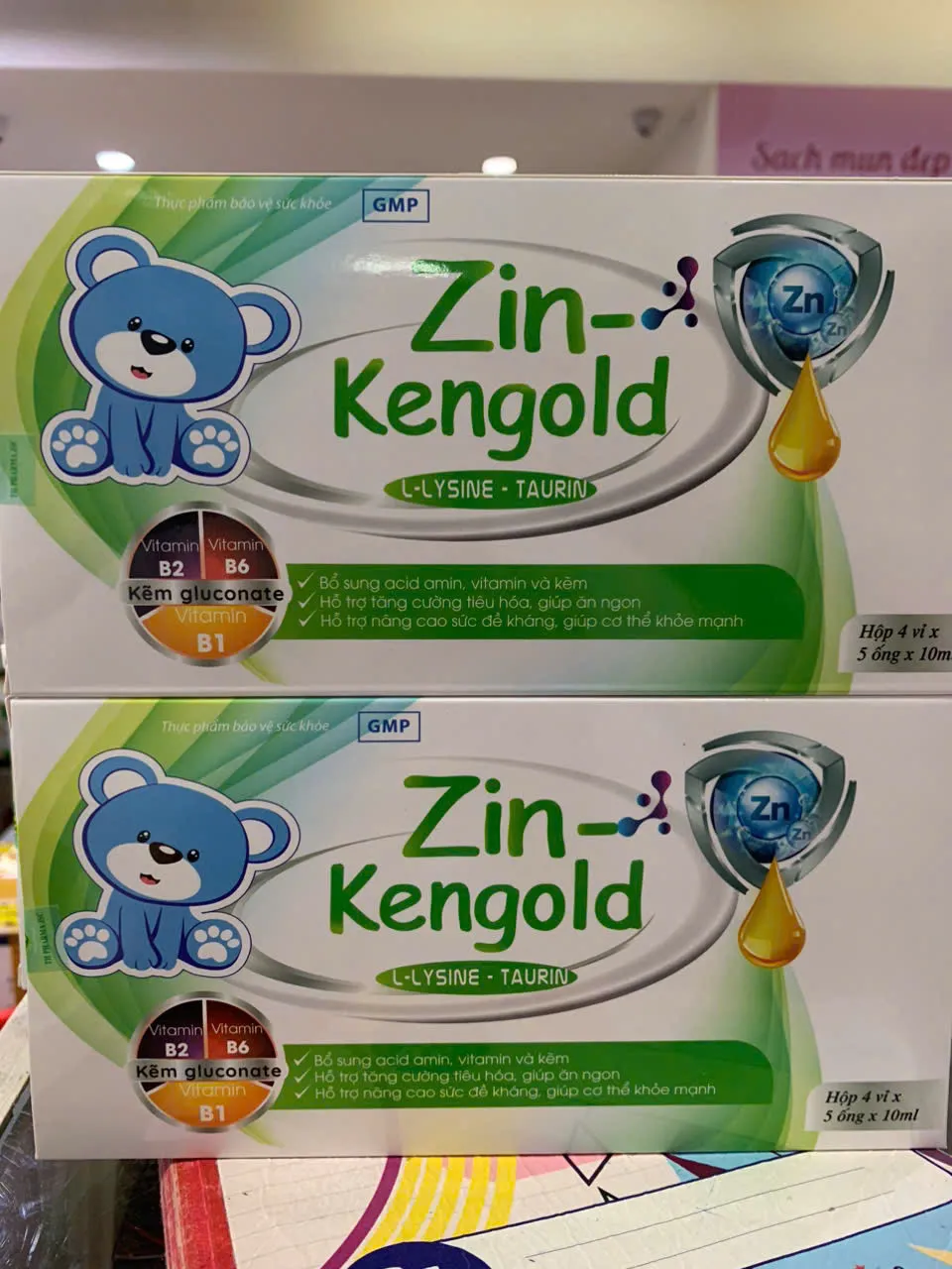 Zin-Kengold Hộp 20 Ống