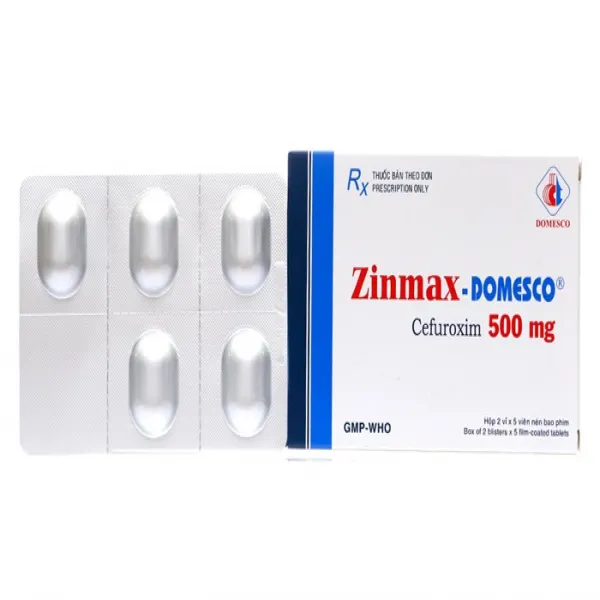 Zinmax Cefuroxim 500Mg Domesco (H10V)