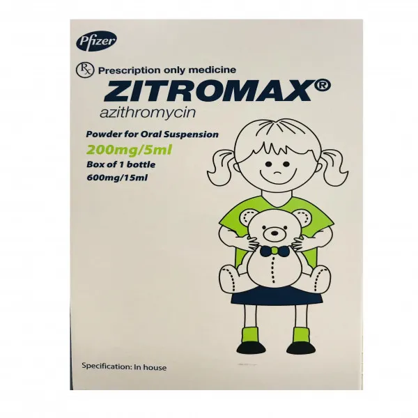 Zitromax 200Mg5Ml Siro _Pfizer (Lọ15Ml)