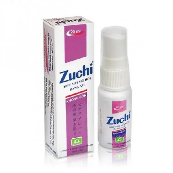 Zuchi Xịt Nách _Hoa Linh (Lọ20Ml) bán cọc 10